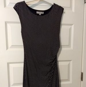 Sleeveless polkadot Dress